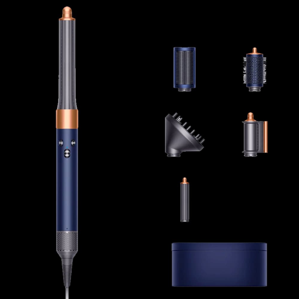Стайлер Dyson · Тёмно-синий · Стайлер Dyson HS05 Hairstyler Airwrap Complete Long · Для кудрявых волос — фото 1