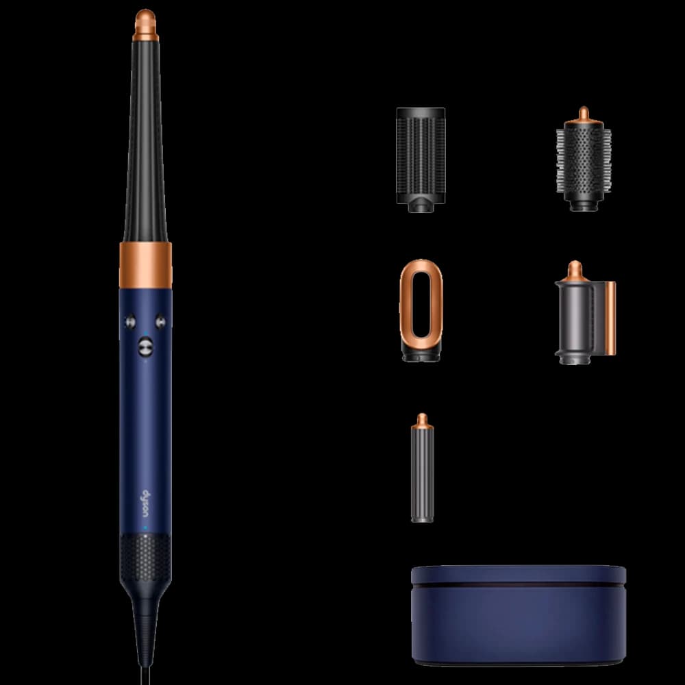 Стайлер Dyson · Тёмно-синий · Стайлер Dyson HS08 Hairstyler Airwrap i.d. · Для прямых и волнистых волос — фото 1