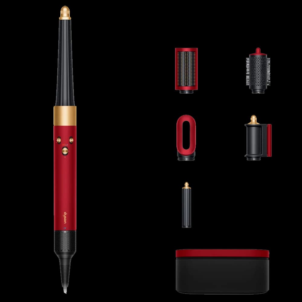 Стайлер Dyson · Красный бархат · Стайлер Dyson HS08 Hairstyler Airwrap i.d. · Для прямых и волнистых волос — фото 1