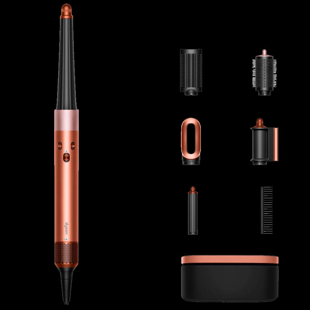 Стайлер Dyson · Янтарный · Стайлер Dyson HS08 Hairstyler Airwrap i.d. · Для прямых и волнистых волос — фото 1