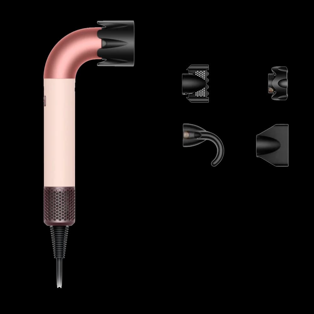 Фен Dyson · Розовый · Фен Dyson HD17 Supersonic r · Для прямых и волнистых волос — фото 1