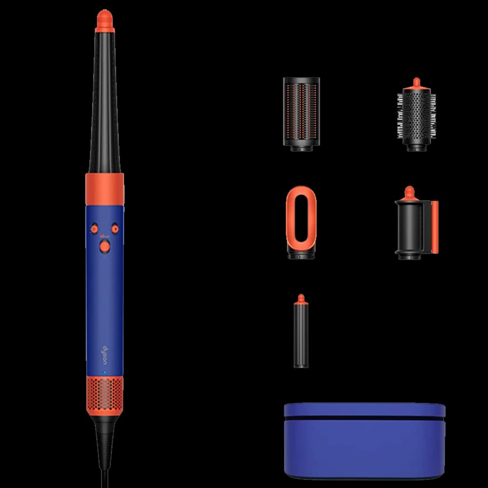 Стайлер Dyson · Ярко-синий · Стайлер Dyson HS08 Hairstyler Airwrap i.d. · Для прямых и волнистых волос — фото 1