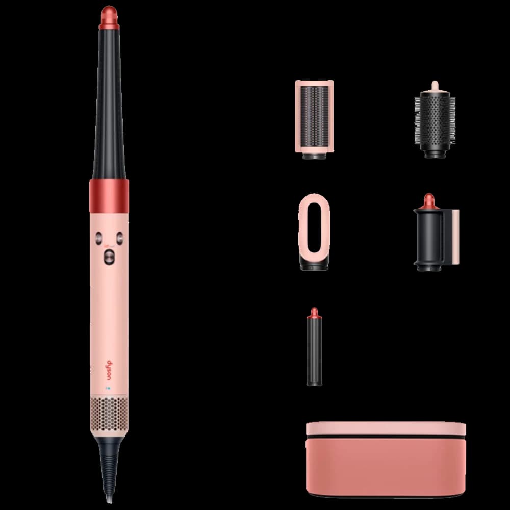 Стайлер Dyson · Розовый · Стайлер Dyson HS08 Hairstyler Airwrap i.d. · Для прямых и волнистых волос — фото 1