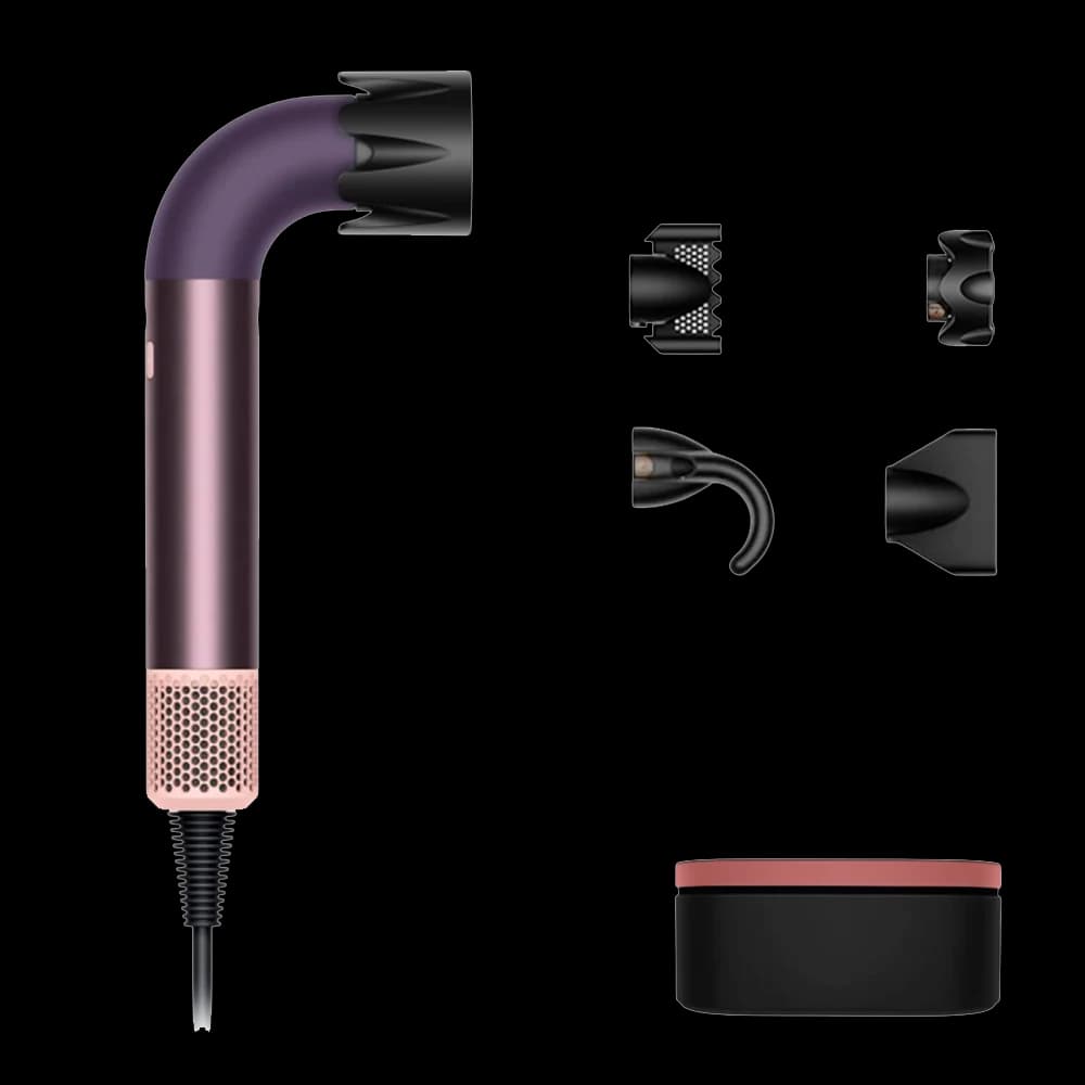 Фен Dyson · Сливовый · Фен Dyson HD17 Supersonic r · Для прямых и волнистых волос — фото 1