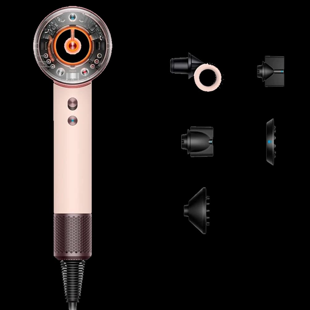 Фен Dyson · Розовое золото · Фен Dyson HD16 Supersonic Nural Hair Dryer · Для прямых и волнистых волос — фото 1