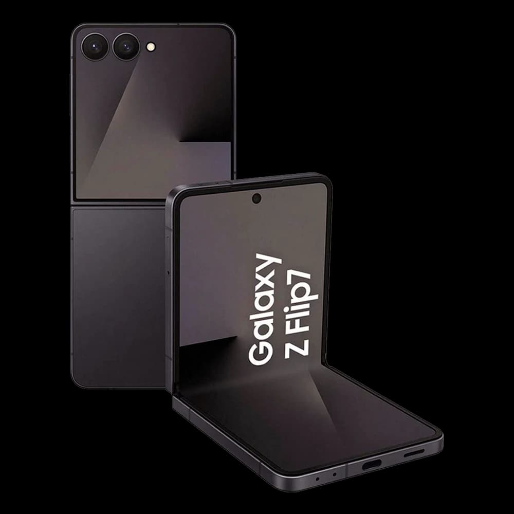 Galaxy Z Flip7 · Black (Чёрный) · 12 ГБ Unified Memory (объединённая память) · 256 ГБ SSD · eSIM+nanoSIM