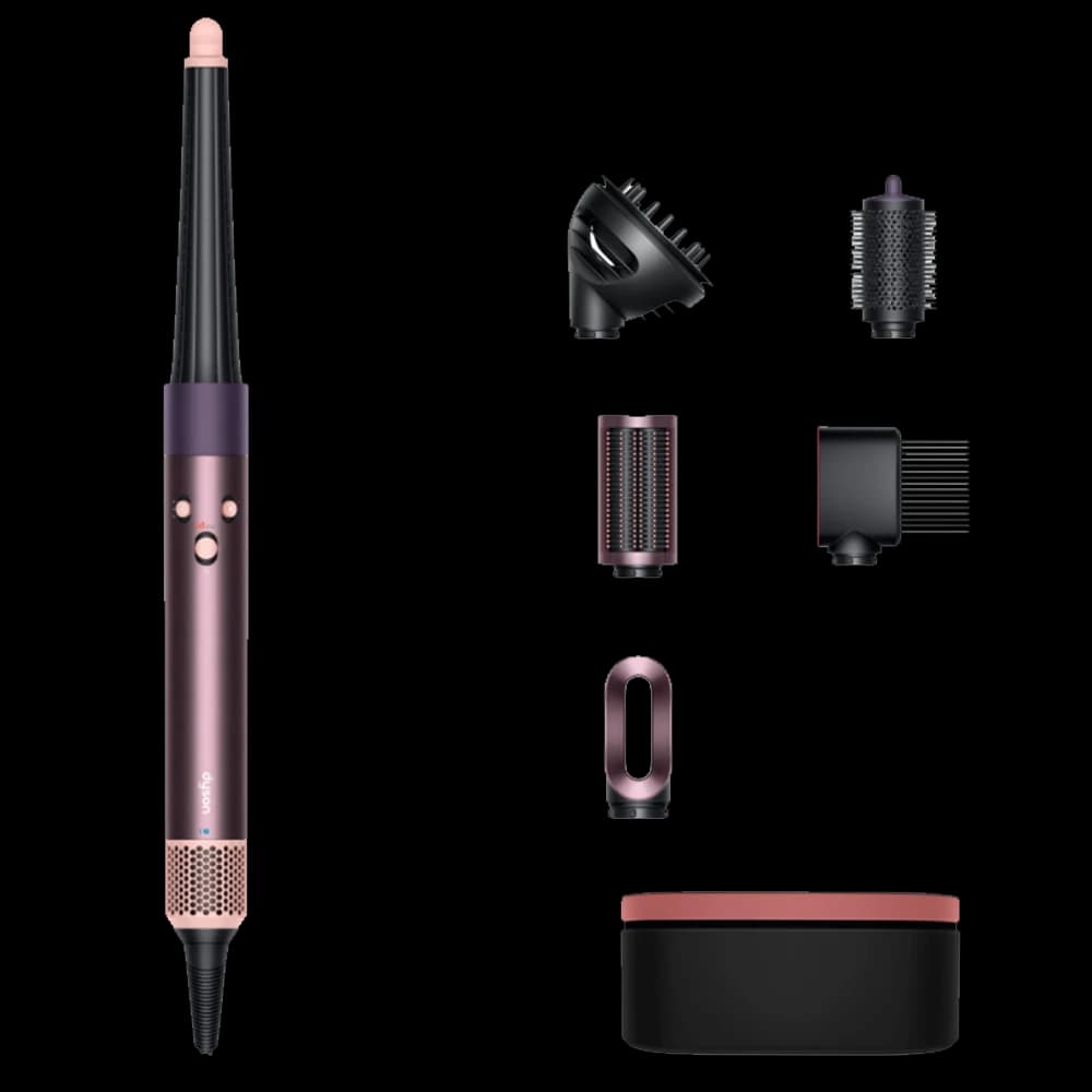 Стайлер Dyson · Сливовый · Стайлер Dyson HS08 Hairstyler Airwrap i.d. · Для кудрявых волос — фото 1