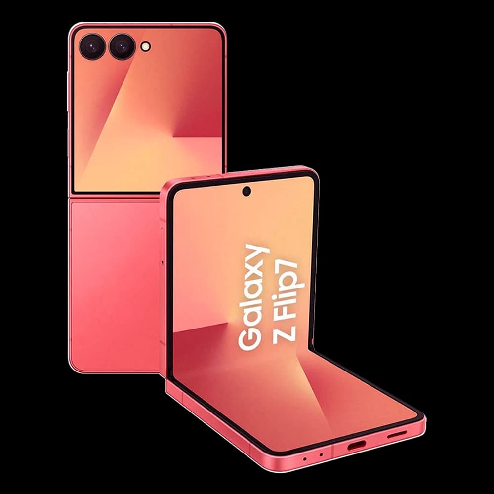 Galaxy Z Flip7 · Coral (коралловый) · 12 ГБ Unified Memory (объединённая память) · 256 ГБ SSD · eSIM+nanoSIM