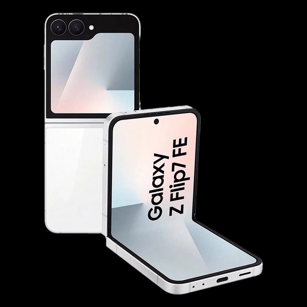 Galaxy Z Flip7 FE · White (белый) · 12 ГБ Unified Memory (объединённая память) · 128 ГБ SSD · eSIM+nanoSIM, фото 1