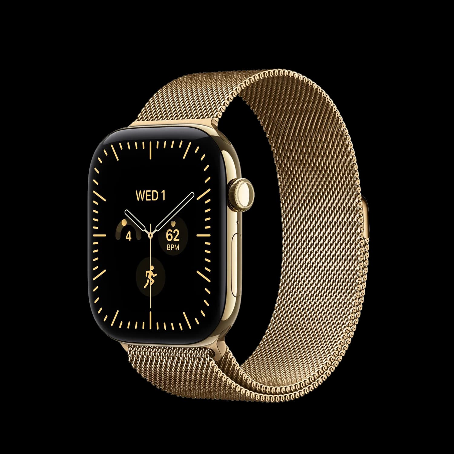 Apple Watch Series 12 · Apple Watch Series 11 42 мм · Титан · Radiant Gold (сияющий золотой) — фото 1