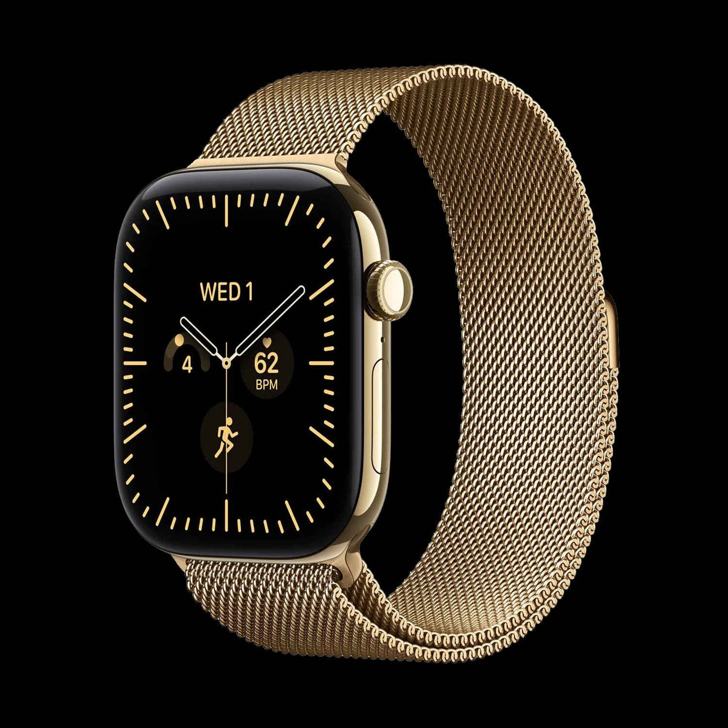 Apple Watch Series 12 · Apple Watch Series 11 46 мм · Титан · Radiant Gold (сияющий золотой) — фото 1