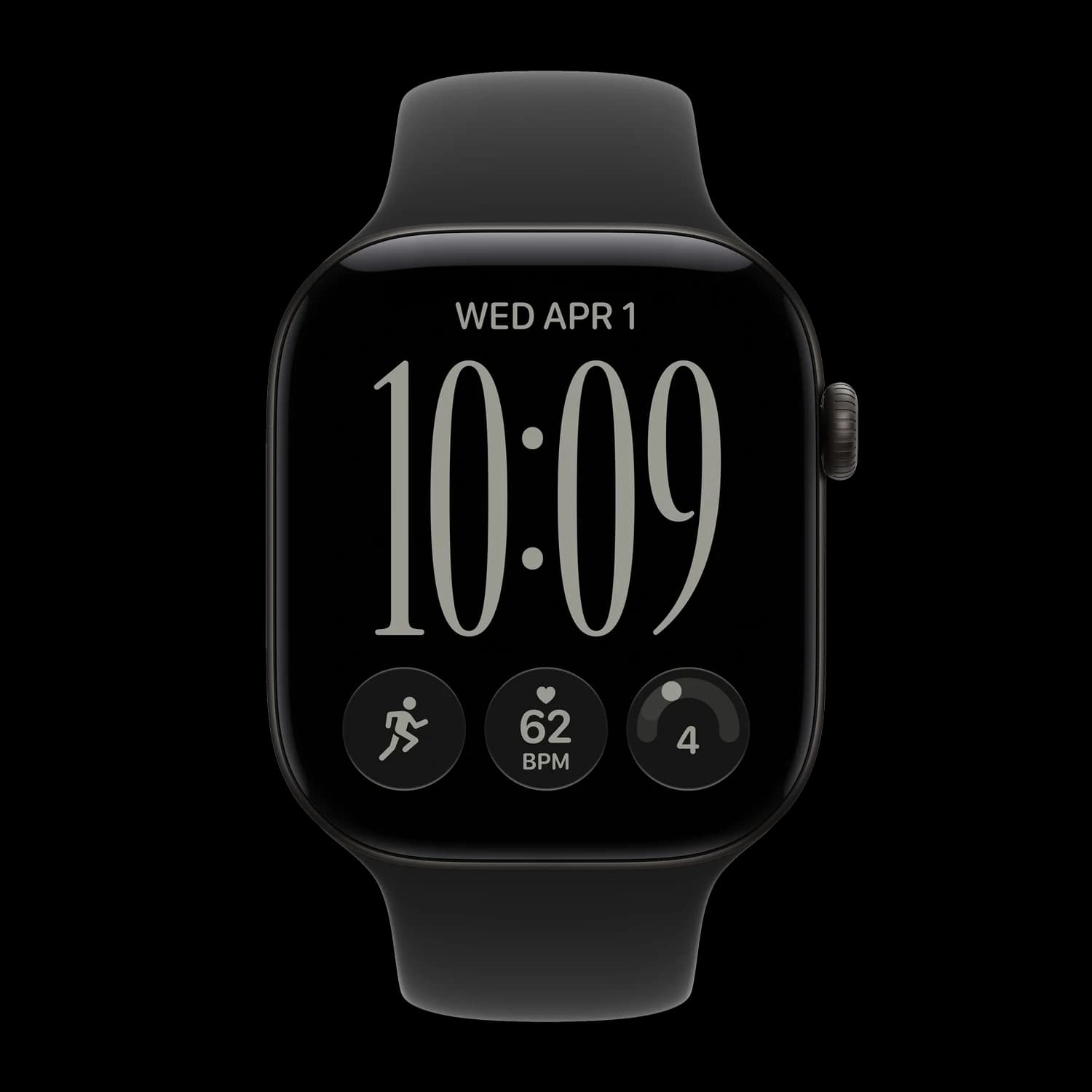 Apple Watch Series 12 · Apple Watch Series 11 46 мм · Алюминий · Black (Чёрный) — фото 1